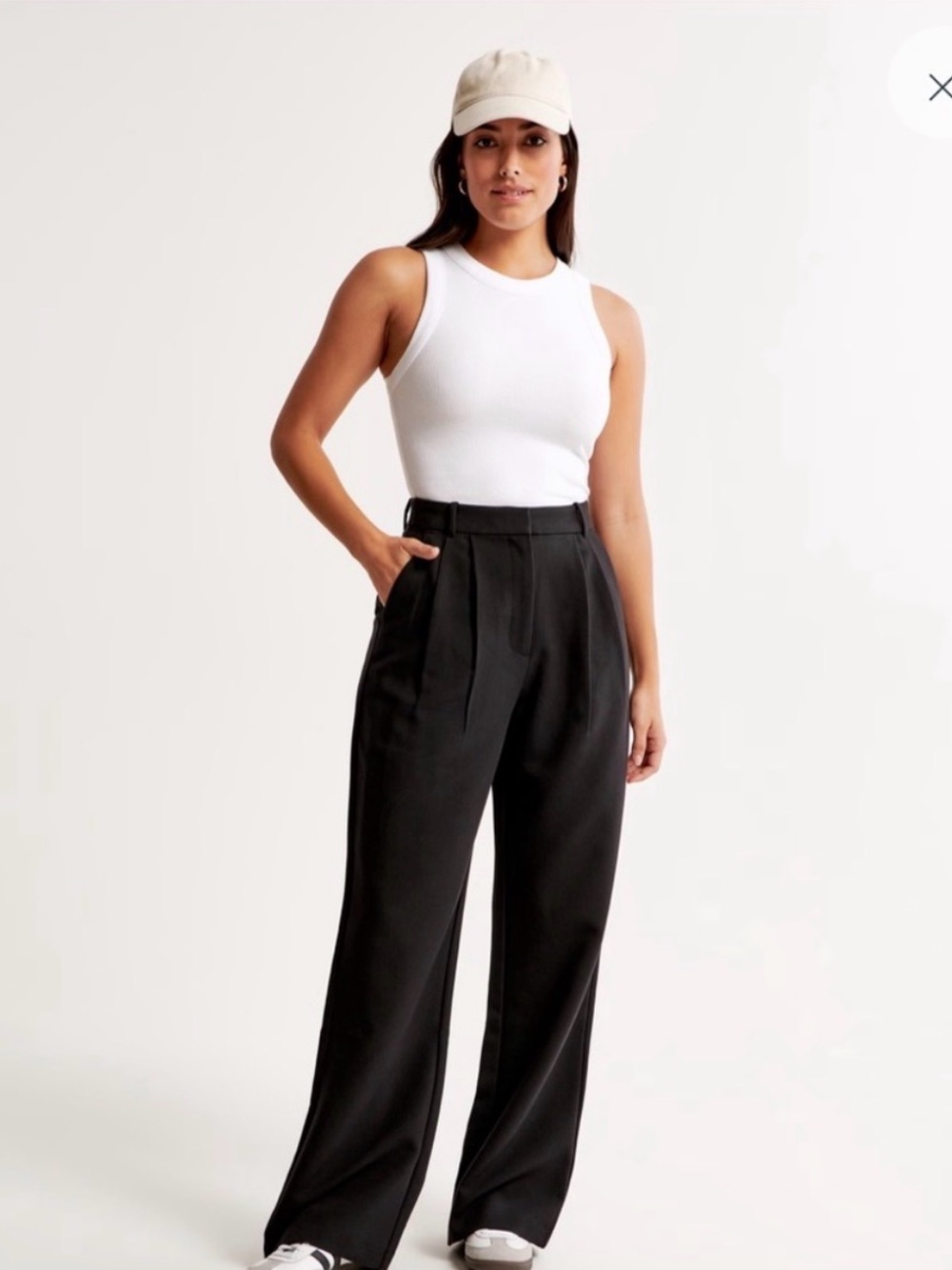 Abercrombie & Fitch Curve Love Sloane Tailored Pant